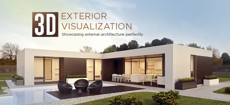 Architectural exterior 3D visualization benefits