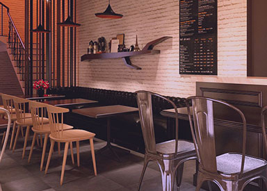 Cafe interior design