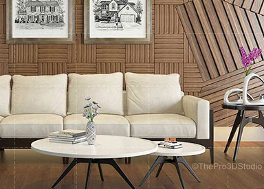 Living room sofa 3d model