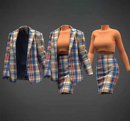 Apparel 3D Rendering Services