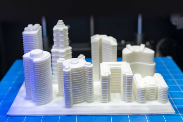 Print-ready architecture 3D models
