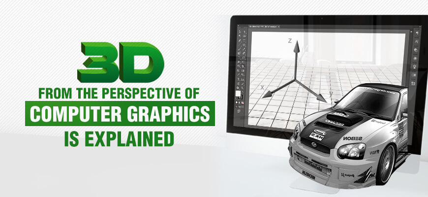 3D from the perspective of Computer Graphics is explained