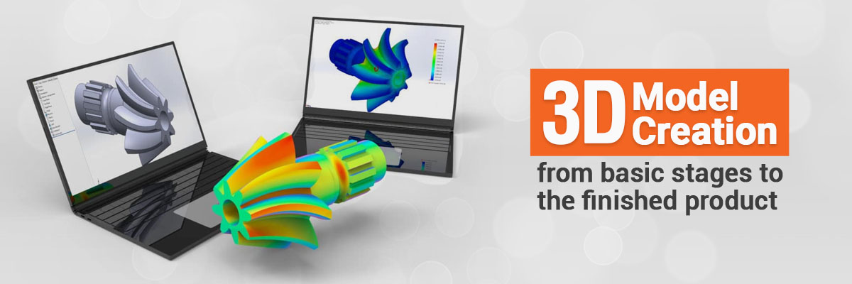 Process to create a 3D model