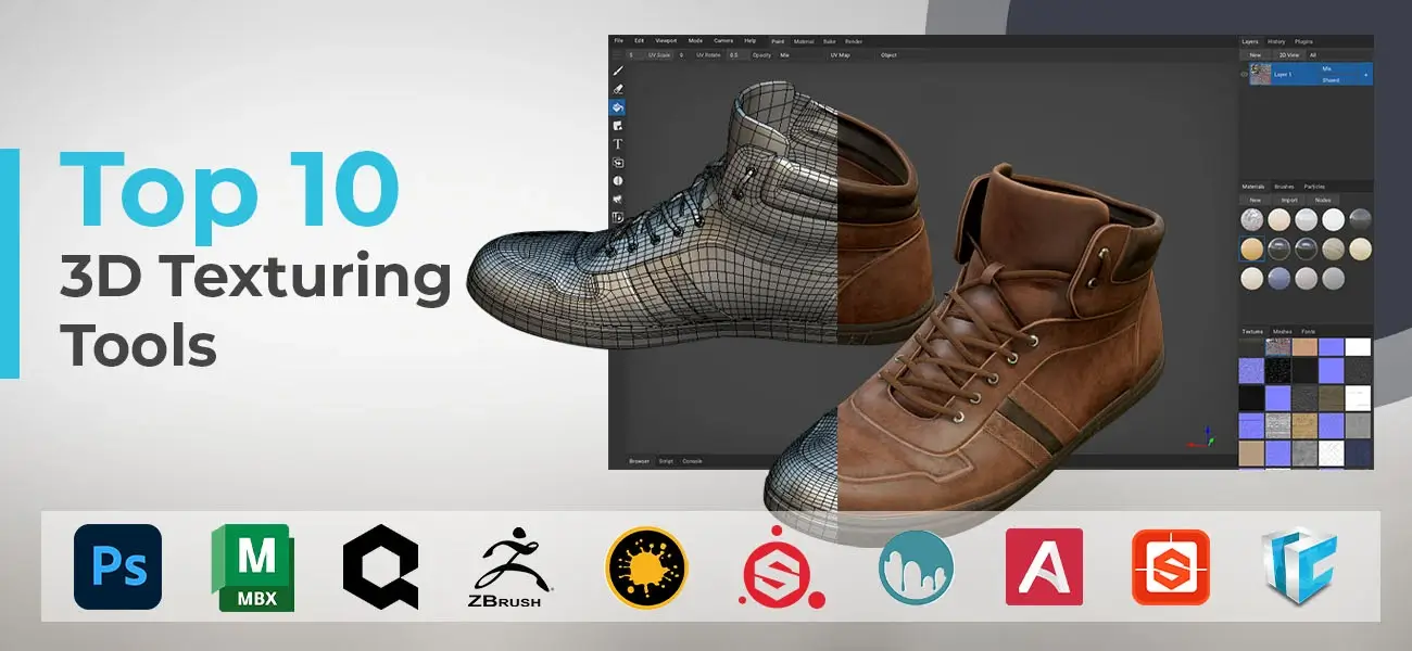 List of Top 8 3D Model Texturing Software Programs in 2024