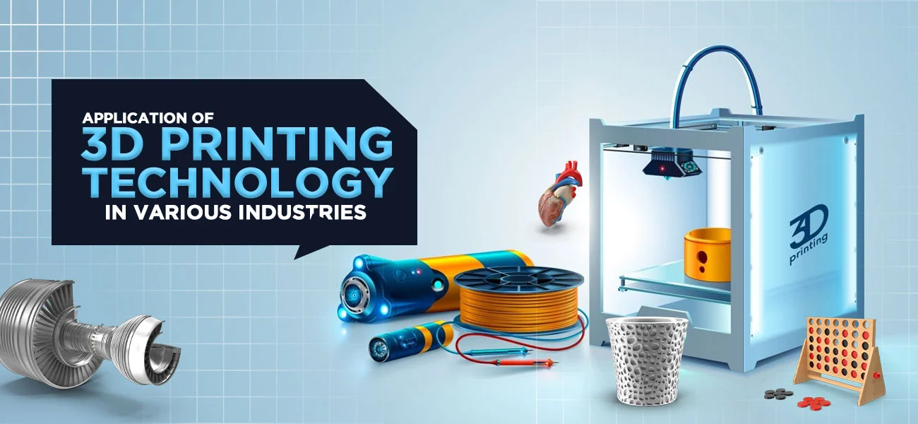 Application of 3D printing technology