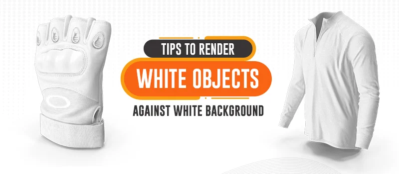white objects render on white background