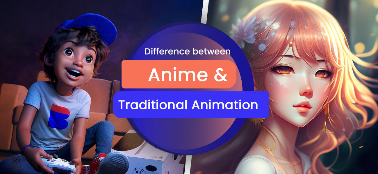 Difference between anime and animation