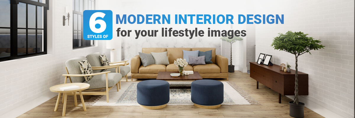 Modern Interior 3D Design Styles Used to Enhance Product Marketing