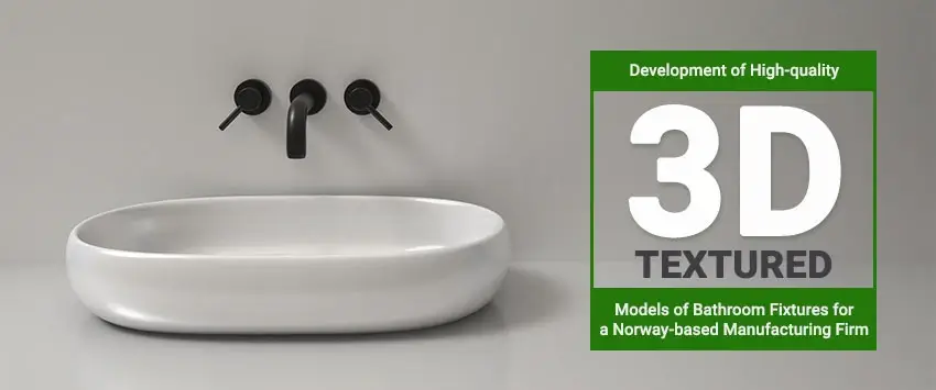 3D bathroom fixtures casestudy