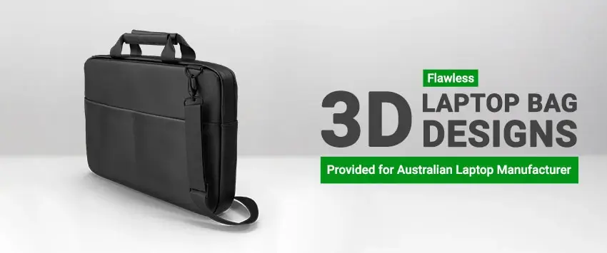 Laptop Bag 3D Design Case Study
							