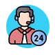 24*7 support