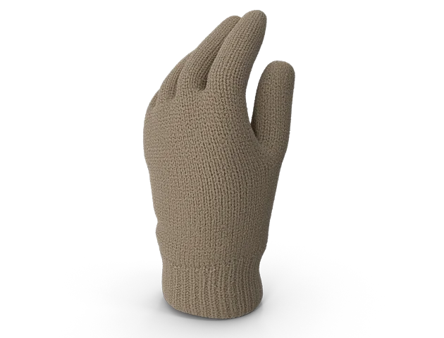 3D glove modeling