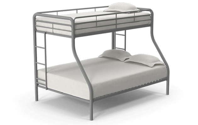 Bunk beds 3d modelling
						