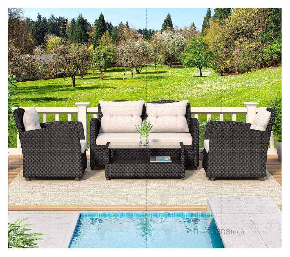 outdoor sofa design 3D