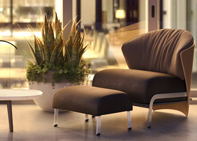Lounge sofa 3D model