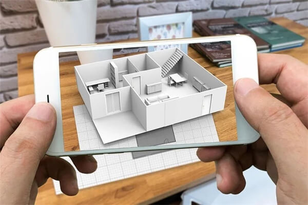 Building 3D model in AR