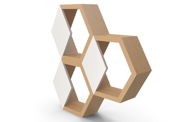 3D shelf design
