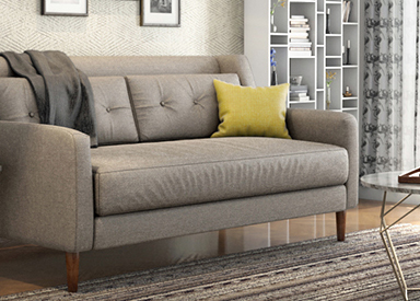 Grey sofa 3d design
