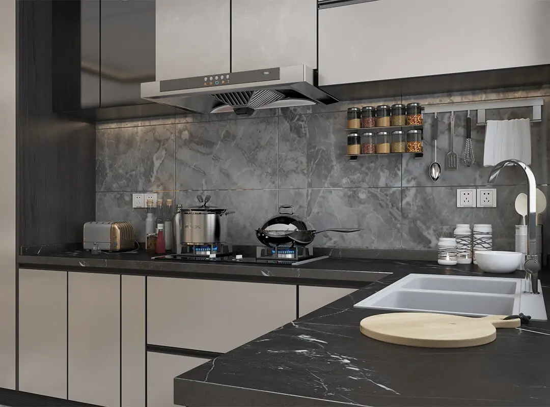 Kitchen interiors 3D design