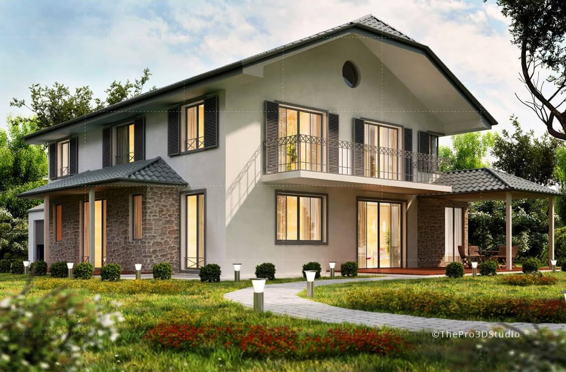 residence elevation design