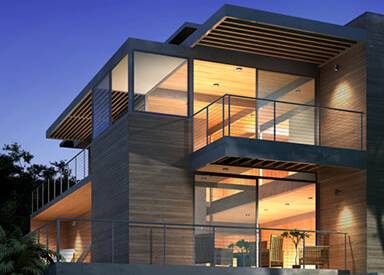 3D architectural exterior design